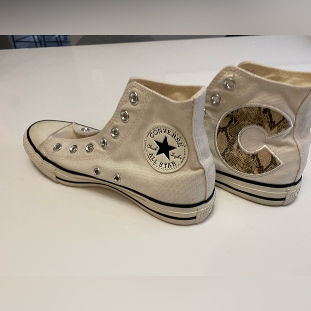 Converse Chuck Taylor Sneakers with Leopard Print